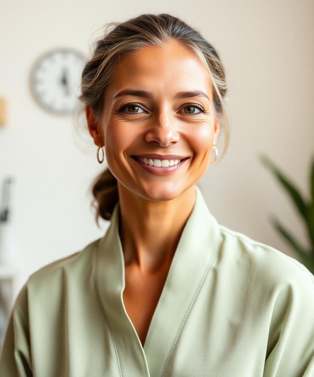 Clinic practitioner portrait